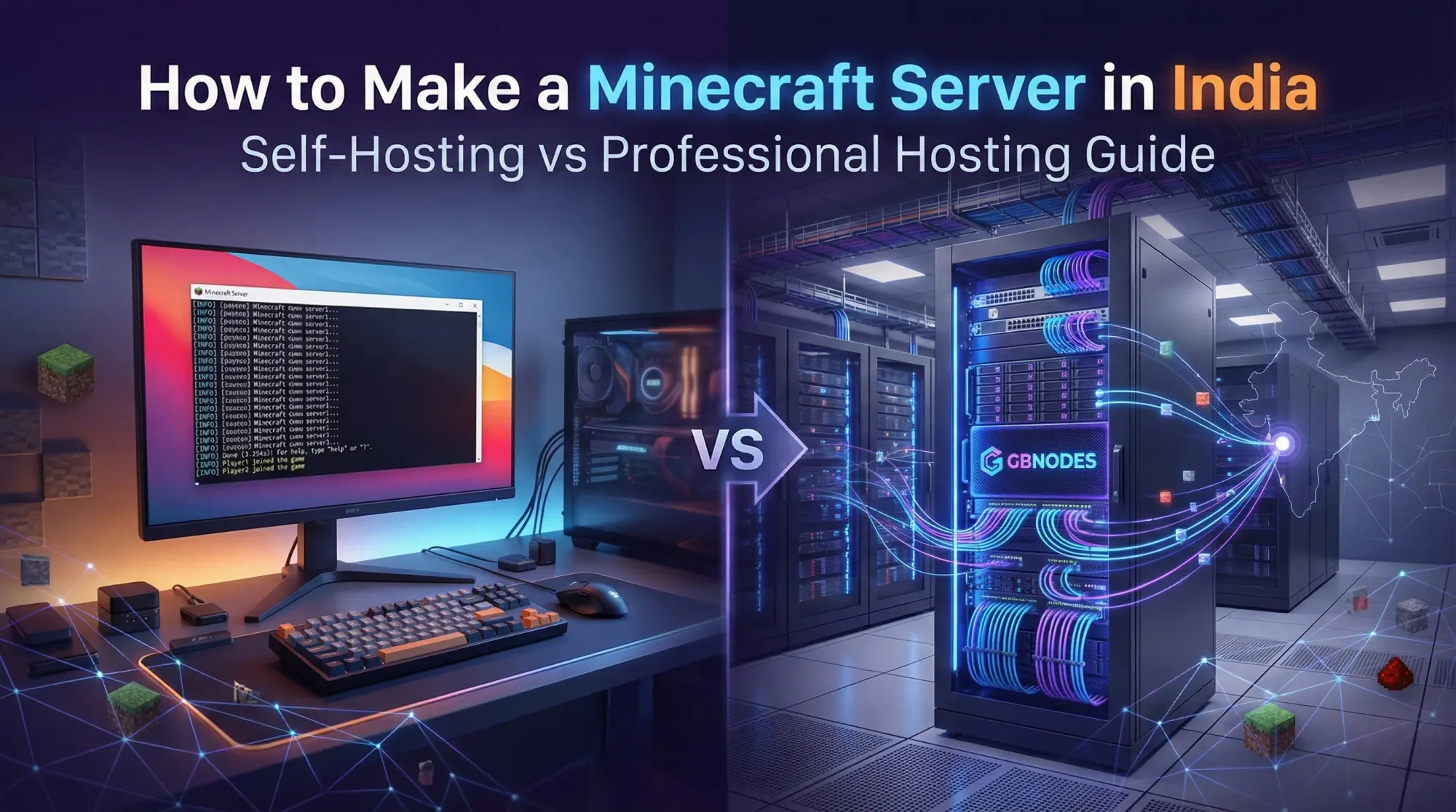 How to Make a Minecraft Server in India (2026 Complete Guide)